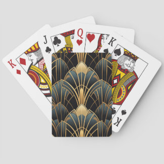 Jeu De Cartes Art déco