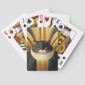Jeu De Cartes Art déco Kitty (dos)