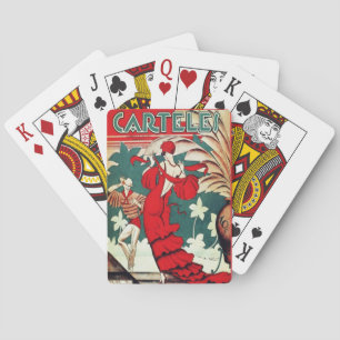 Jeu De Cartes Art Déco Vintage - Affiches - Danseuse Caribéenne