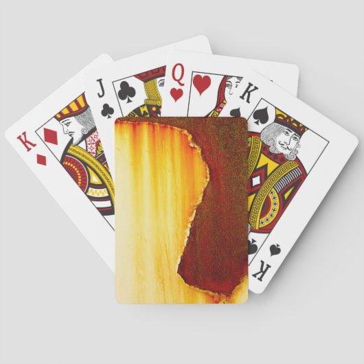 Jeu De Cartes Art en rouillé - Drôle Unique (dos)