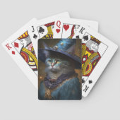 Jeu De Cartes Art Imaginaire Chat Witch (dos)