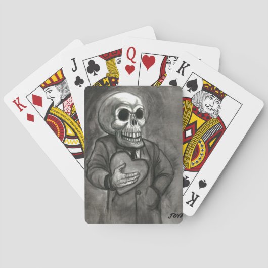JEU DE CARTES ART JACK JOYA D'AMOUR DE CRÂNE (dos)
