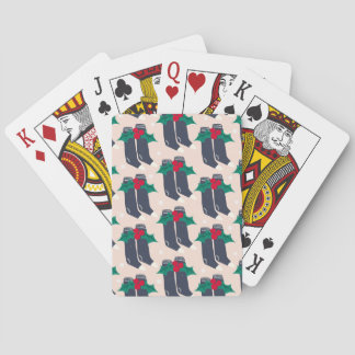 Jeu De Cartes Art mural de Noël vintage
