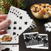 Jeu De Cartes Art noir et blanc africain (In Situ)