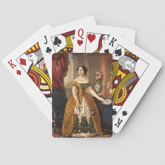 Jeu De Cartes Art Portrait jouer aux cartes (dos)