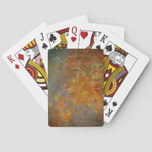 Jeu De Cartes Art Rustique Industriel Rouillé