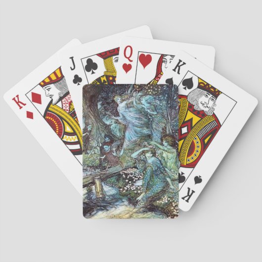 Jeu De Cartes Arthur rackham (dos)