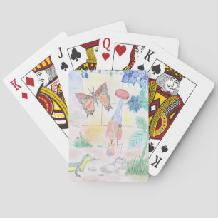 Jeu De Cartes Artisanat sur mesure pour les enfants, jouet pour 