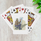 Jeu De Cartes Artiste Au Travail