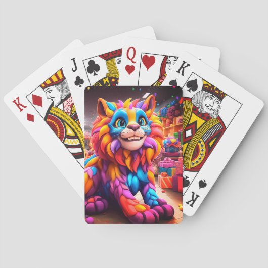 Jeu De Cartes Artsy Cat (dos)