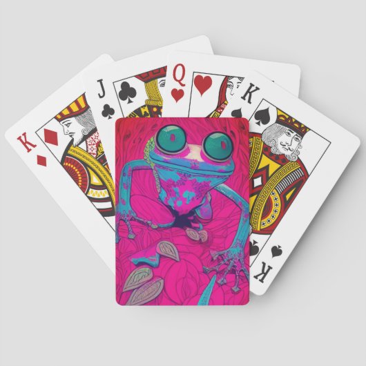 Jeu De Cartes Artsy Frogs (dos)