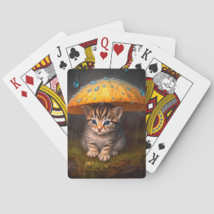 Jeu De Cartes Artsy Kitten Classic Playing Cards