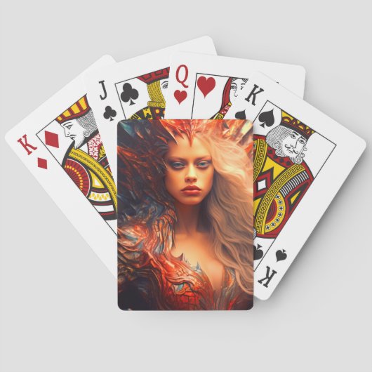 Jeu De Cartes Artsy Lady (dos)