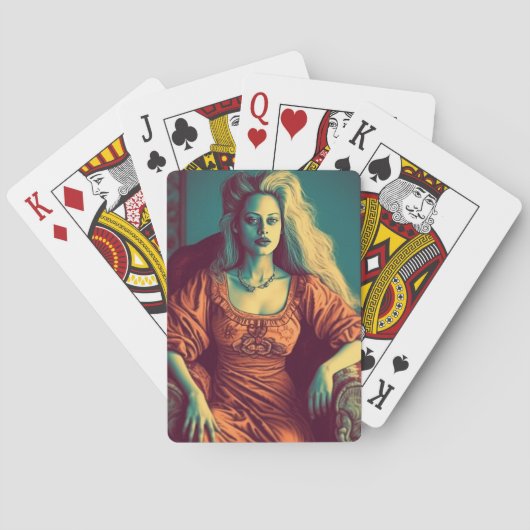 Jeu De Cartes Artsy Lady (dos)