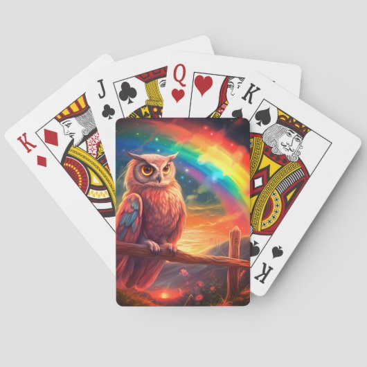 Jeu De Cartes Artsy Owl (dos)
