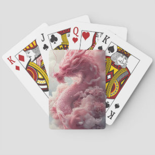 Jeu De Cartes Ascension éthérée : Dragon rose dans les nuages