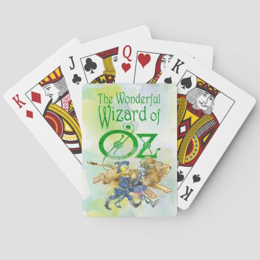 Jeu De Cartes Assistant classique d'Oz Lecture de Cartes (dos)