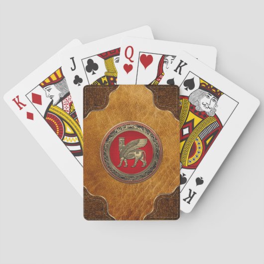 Jeu De Cartes Assyrian Winged Bull (dos)