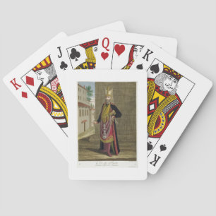 Jeu De Cartes Ast-chi-Bachi, Cook and Officer of the Janissaries