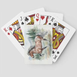 Jeu De Cartes Astrid Tolting Cheval islandais aquarelle