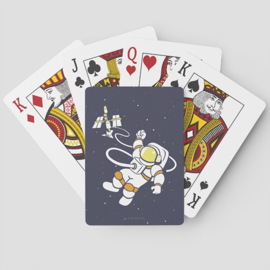 Jeu De Cartes Astronaute (dos)