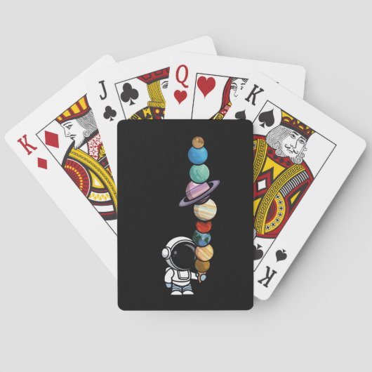 Jeu De Cartes Astronaute avec Planet Scoops Interstellar Icecrea (dos)