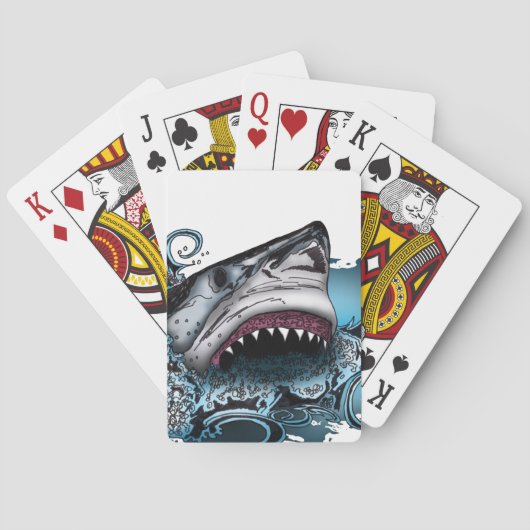 Jeu De Cartes Attaque de requins (dos)