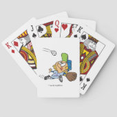 Jeu De Cartes Attraper Un Baseball (dos)