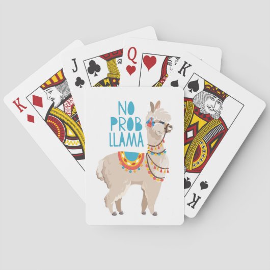 Jeu De Cartes Aucun lama de Prob (dos)