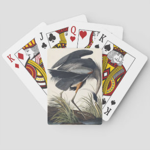 Jeu De Cartes Audubon Great Blue Heron Wetland Majesty