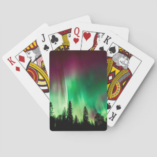 Jeu De Cartes Aurora borealis northern lights