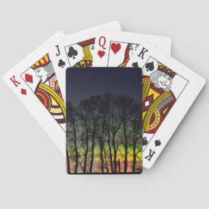 Jeu De Cartes Aurores boréales Manitoba Canada Grande Pointe