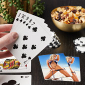 Jeu De Cartes Aussie Bikini Babe jouer aux cartes (In Situ)