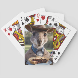 Jeu De Cartes Aussie Kangaroos Aimez Les Pies De Viande Australi