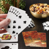 Jeu De Cartes automne dans la forêt (In Situ)