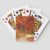 Jeu De Cartes automne dans la forêt (dos)