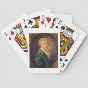 Jeu De Cartes Autoportrait, 1787 (huile sur toile) 2
