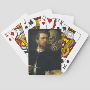 Jeu De Cartes Autoportrait avec la mort comme un violon (par Böc