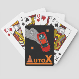 Jeu De Cartes AUTOX-Rouge
