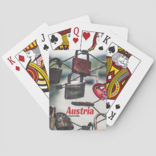 Jeu De Cartes Autriche Love Locks Bridge Salzburg