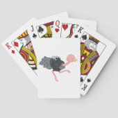 Jeu De Cartes Autruche en course (dos)