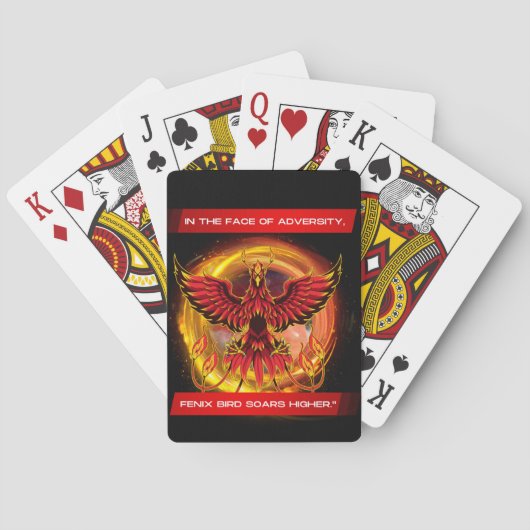 JEU DE CARTES AVE PHÉNIX (dos)