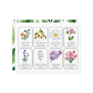 Jeu De Cartes Avec 8 Affirmations D'Enfance