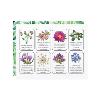 Jeu De Cartes Avec 8 Affirmations D'Enfance