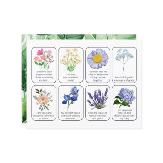 Jeu De Cartes Avec 8 Affirmations D'Enfance