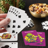 Jeu De Cartes Avec le texte Extraterrestrial Mayhem (In Situ)