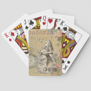 Jeu De Cartes Aventures d'Alice au pays des merveilles Flamant C