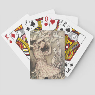 Jeu De Cartes Aventures d'Alice au pays des merveilles vintage p