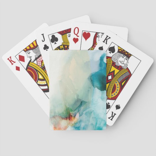 Jeu De Cartes Aversion - Aquarelle bleue (dos)