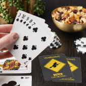 Jeu De Cartes Avertissement de sorcière Halloween (In Situ)